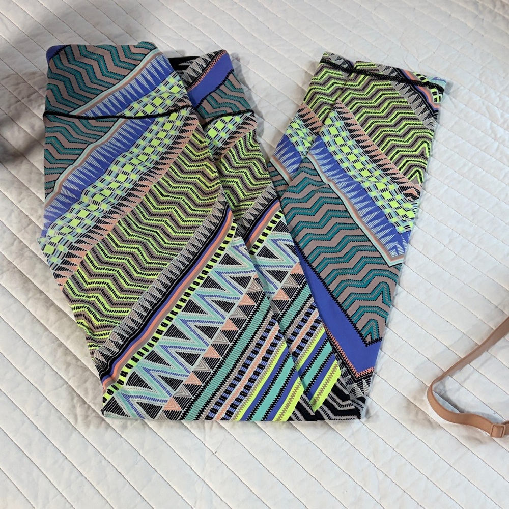 Victoria's Secret Multicolor Patterned Leggings